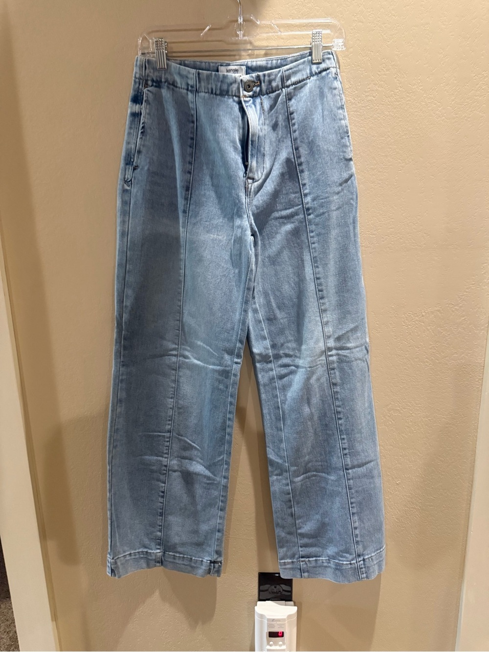 Kensie Light Blue Wide Leg Jeans